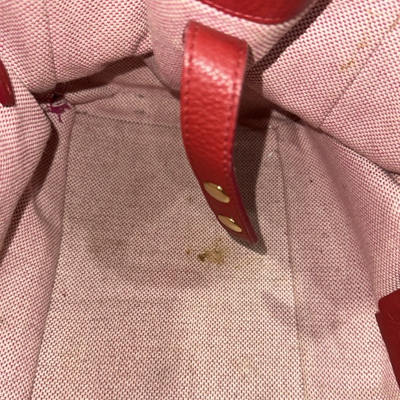 🔥🔥🔥Dooney & Bourke Red Leather Shoulder Bag - Picture 10 of 16